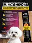 Корм для собак мелких пород Buddy Dinner Gold Line с лососем, 3 кг + 1 кг