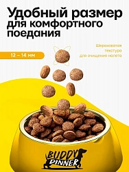 Корм для собак средних пород Buddy Dinner Platinum Line с индейкой и уткой, 10 кг